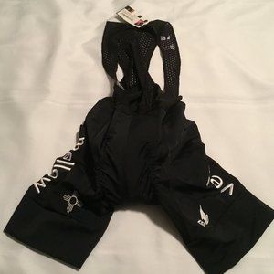Mellow Velo Racing Apparel Woman's Racing Bibs Black Size XS NWT